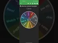 Spin The Wheel Random Picker Afternoon Activity Jogging