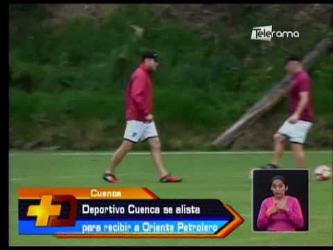 Deportivo Cuenca se alista para recibir a Oriente Petrolero