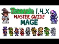 Best Terraria 1 4 x Mage Guide Master Mode Mage Loadout Guide 1 4 0 to 1 4 4 4