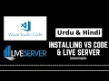 Installing VS Code Live Server Web Development Tutorials