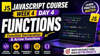 JavaScript Functions Week-4 Class-4 1
