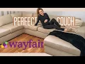 Wayfair Couch Unboxing Assembly Review