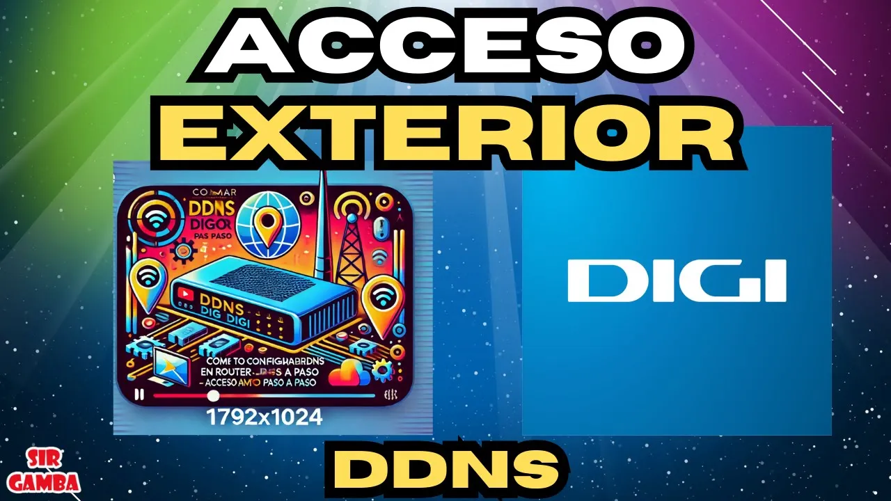 👉 Configuración FREEDNS en tu Router DIGI - Acceso Remoto desde Cualquier Lugar