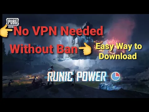 Download MP3 Download Pubg Mobile 1.2 Runic Power Without VPN 😱