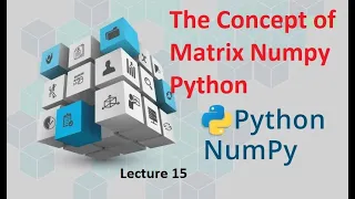 15 Numpy Matrix and Function - Transpose Swapaxes Inverse Numpy Tutorial for Beginners
