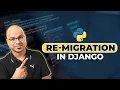 Django tutorials Re-Migration