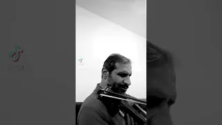 صبا زمزم عزف الكمان مع نغمة القانون ابوعبير 