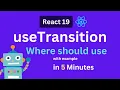 useTransition in React 19 The Game-Changing Hook You NEED to Master Complete Guide 2025