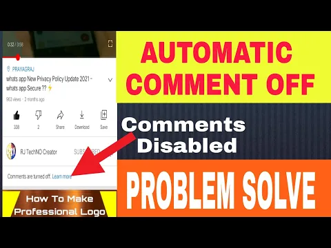 Download MP3 YouTube Video Ke Comment On Kaise Kare | How To Turn On Comment On YouTube | Rj Techno Creator