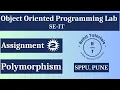 Pract 2 Polymorphism using Java Method Overriding using Java Runtime Polymorphism in java