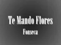 Te Mando Flores - Fonseca (lyrics)