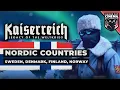 World of Kaiserreich Nordic Countries Sweden Finland Norway Denmark