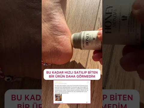 BEN HAYATIMDA BU KADAR HIZLI ETKİ EDEN AYAK ÜRÜNÜ GÖRMEDİM #ciltbakımı #keşfet