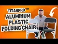 Regular Plastic Folding Chair vs Aluminum - Which One is Better