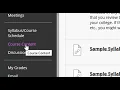 Navigate your Bb courses - for students