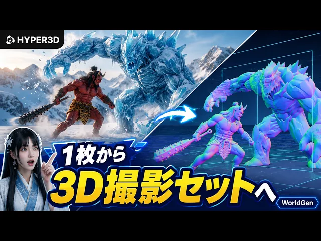 From a Single Image to an Editable 3D World! Creating a Yoka
