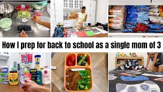 BACK TO SCHOOL PREP 2026 | SINGLE MOM OF 3 | Jessica Tull