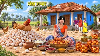 अंडा अचार बेचकर बदली किस्मत Ande Ka Achar Egg Pickle Comedy Hindi Kahaniya