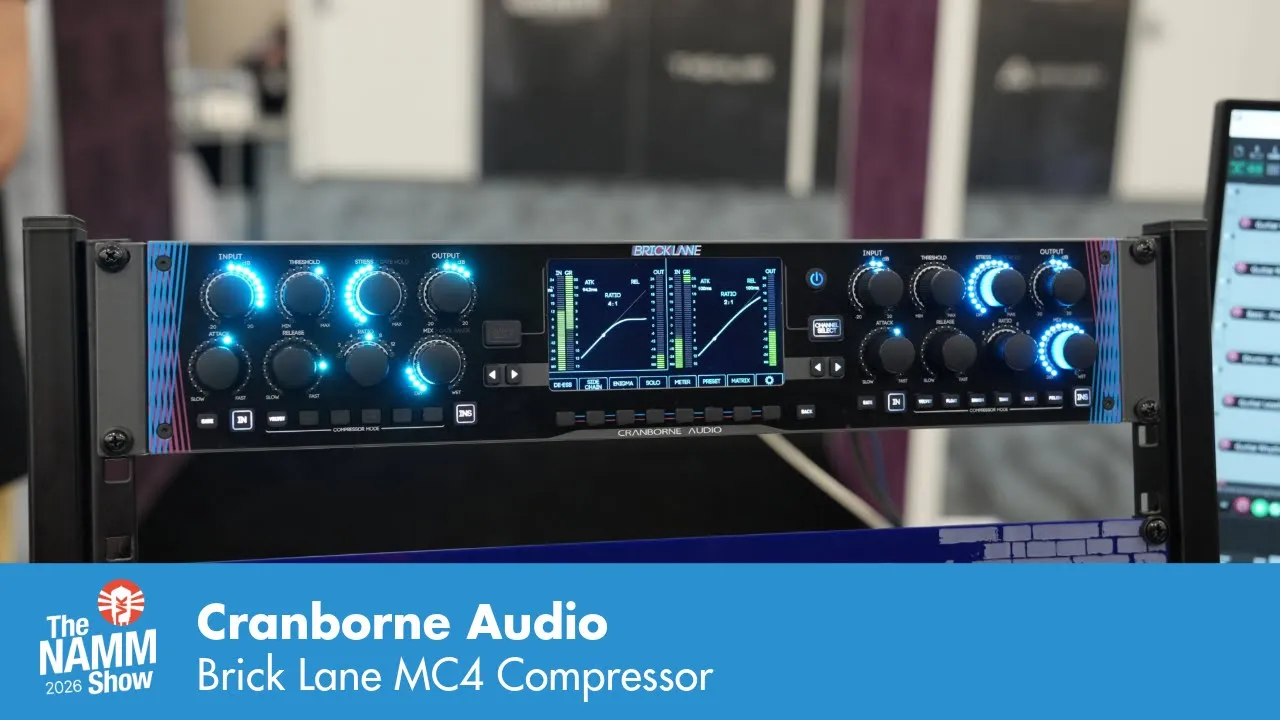 Cranborne Audio Brick Lane MC4 Dynamics Processor - Vintage King