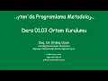 Python 01 03 Ortam Kurulumu