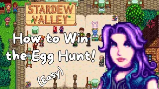 How to Win the Stardew Valley Egg Hunt Easy
