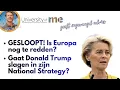 GESLOOPT! Is Europa nog te redden van haar ondergang?En gaat Trump 's National Strategy slagen?