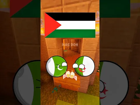 Rahasia di Bendera Palestina #countryballs