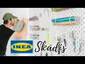 IKEA Skadis Pegboard System Easy Installation Tips