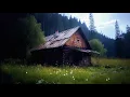 Download Lagu Sleep Instantly Within 3 Minutes with Heavy Rain \u0026 Thunder on Ancient House in Foggy Forest at Night