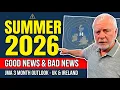 Good News and Bad News About Summer 2026 JMA 3 Month Outlook UK Ireland