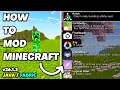 How to Mod Minecraft Full Manual Guide Fabric Java Edition v26 1 2