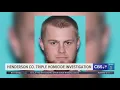 Police documents describe scene new details in Henderson County triple homicide case