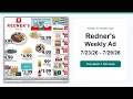 Redner s Weekly Ad 26 - 26 Best Deals