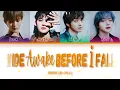 1VERSE (유니버스) 'WABIF' (Wide awake before I fall) Lyrics (Color Coded Lyrics)
