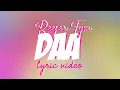 Download Lagu Reefer Tym - Daa (Lyric Video)
