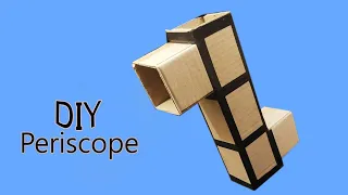 How to make Periscope from cardboard Science project DM