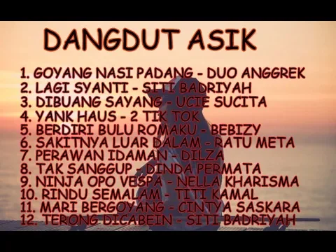 Download MP3 LAGU DANGDUT ENAK UNTUK BERGOYANG