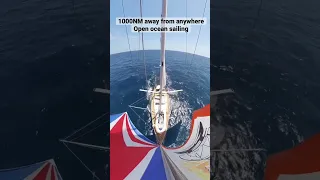 💨⛵️ Day 8 on the Open Ocean 🌊 #travel #boat #ocean #oceansailing #gosailing #sailingadventure l