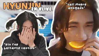 Momentos de HYUNJIN en vlive porque me los perdí todos