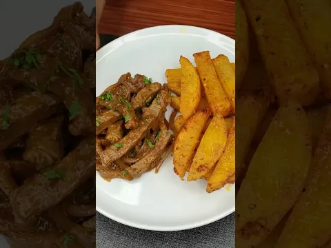Carne así solo en un restaurante para gente rica #shorts