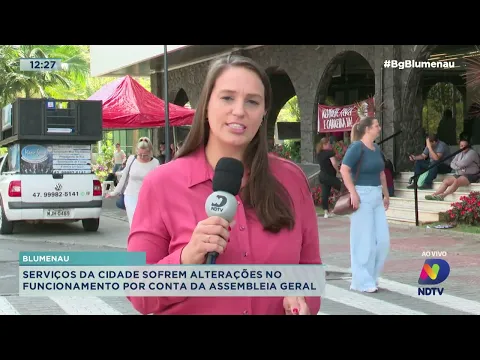 Assembleia Geral de Blumenau discute salários dos servidores públicos
