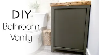 Building a Bathroom Vanity DIY Plans