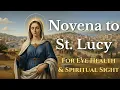 Novena to St Lucy Prayer for Eye Healing and Spiritual Sight