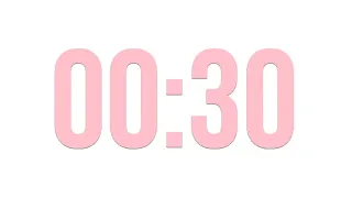 30 Second countdown timer - No sound