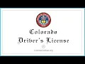Colorado Driver License - What You need to get started
