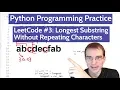 Python Programming Practice LeetCode -