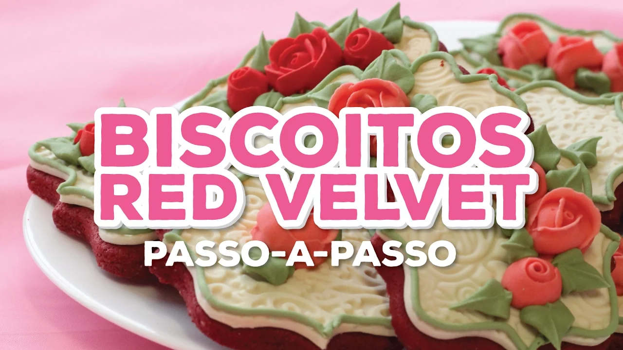 BISCOITOS RED VELVET RECEITA CLAUDIA THOMAZ