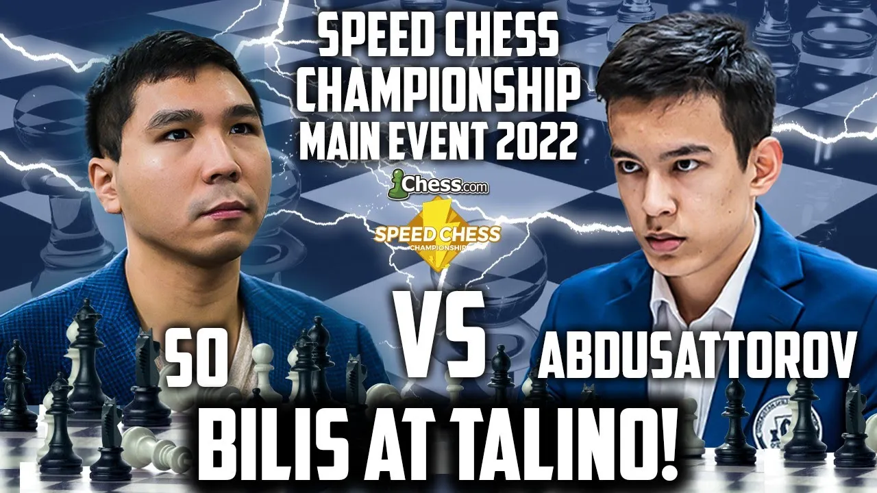 ISANG TIRANG MALI LANG, IYAKAN TIME! So vs Abdusattorov Speed Chess 2022 Round of 16