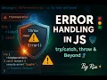 JavaScript Error Handling Made Easy Try Catch Explained with Projects
