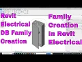 How To Create A Db Electrical Distribution Family In Revit